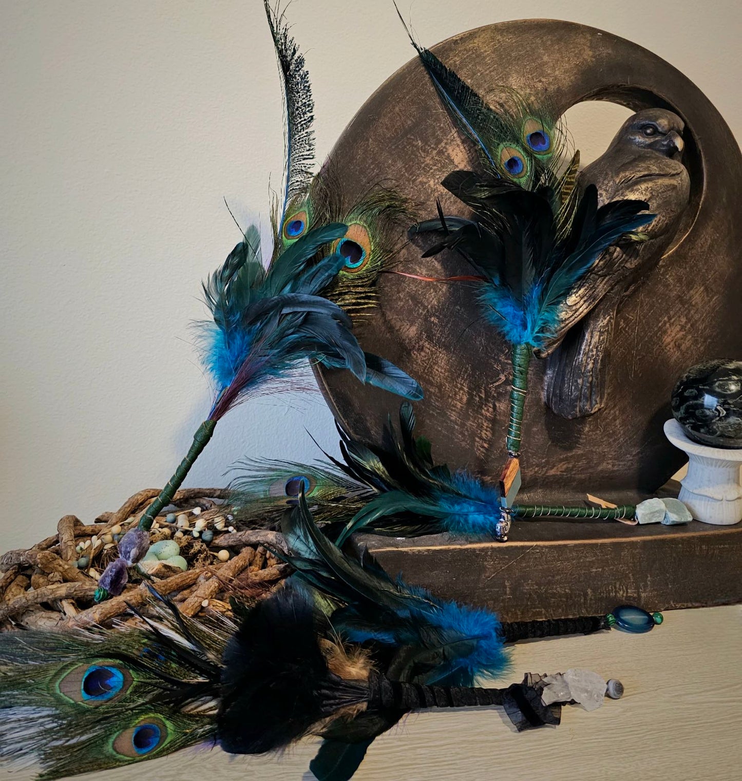 Feather Wands