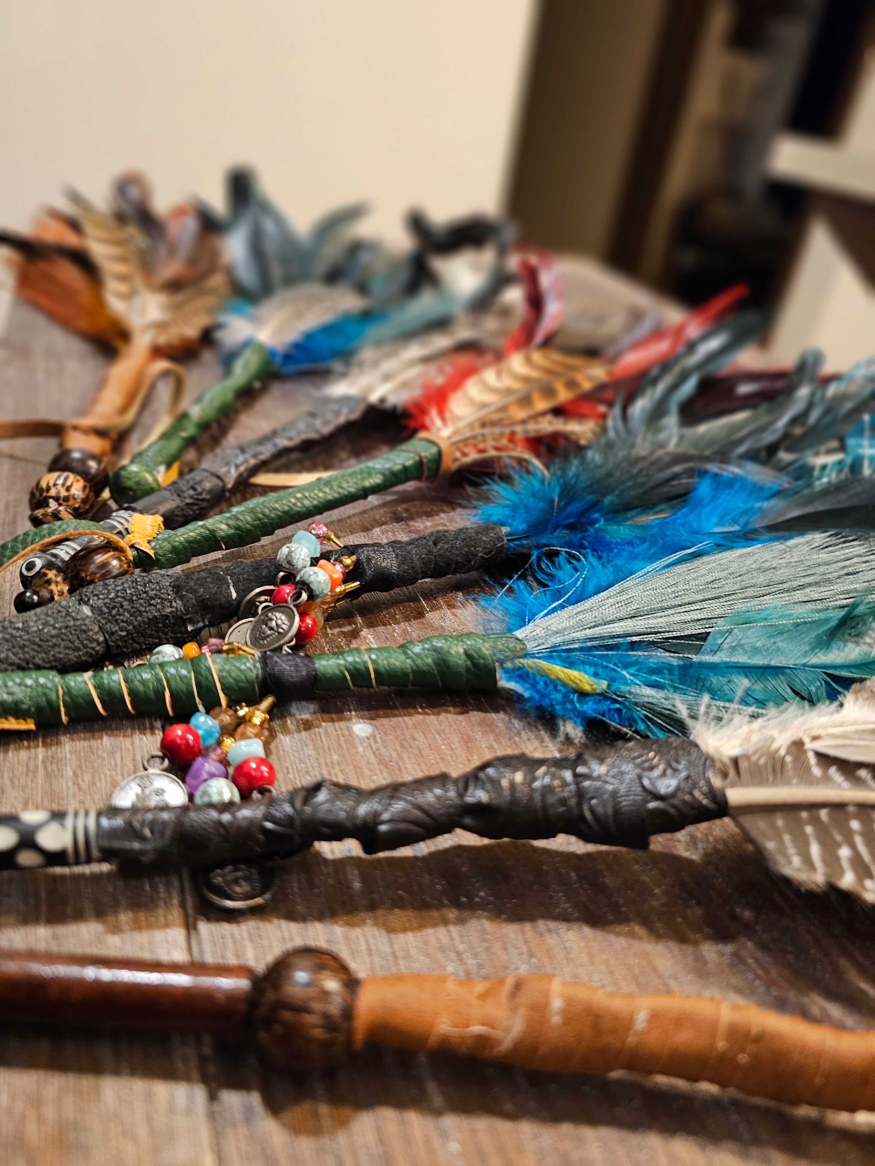 Feather Wands